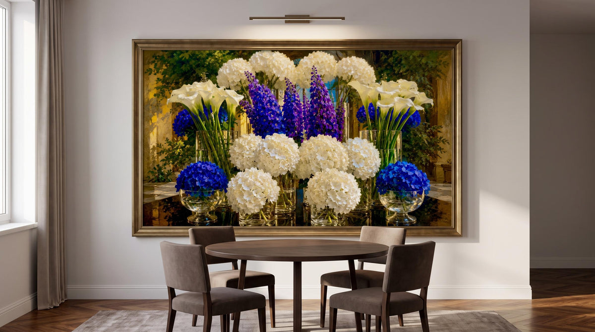 Botanical / Floral  Still- Life Wall Art. Set of  5 different Art styles