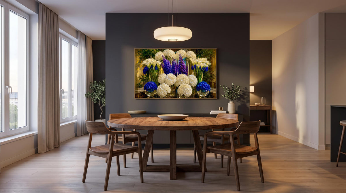 Botanical / Floral  Still- Life Wall Art. Set of  5 different Art styles