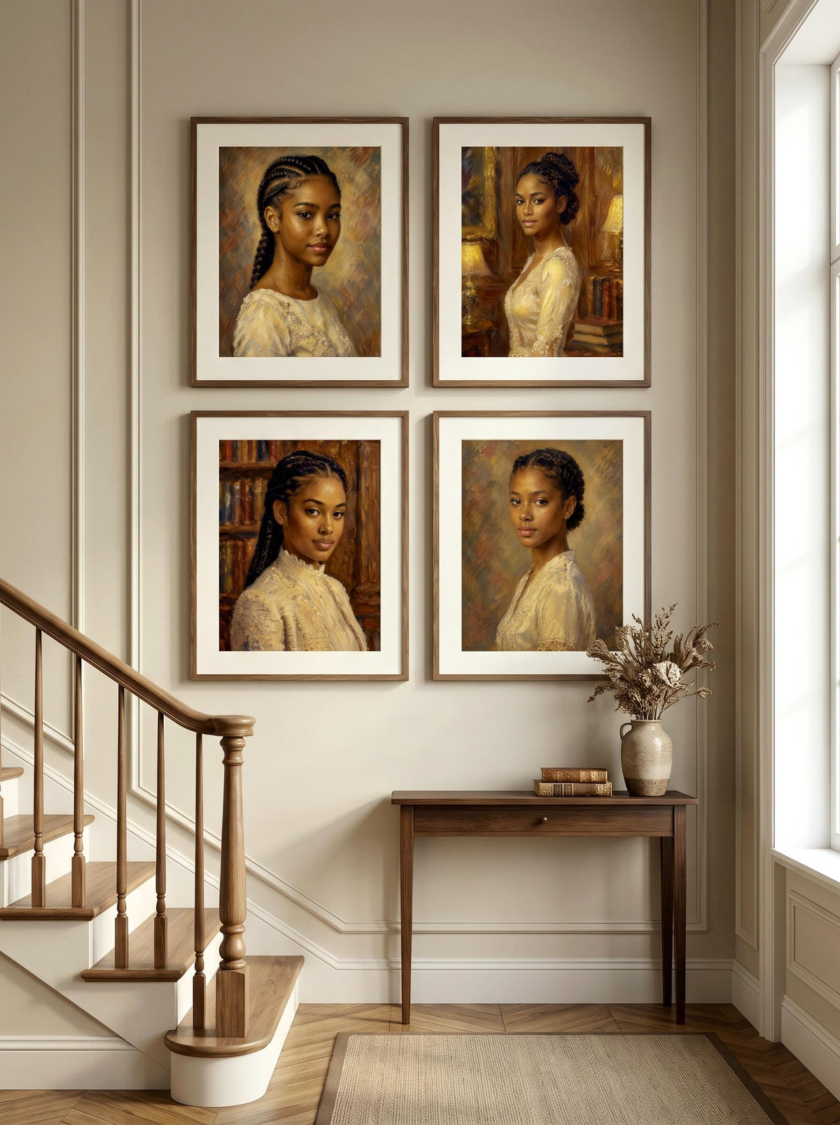 Gentle Grace | African Adolescent Girl Wall Art